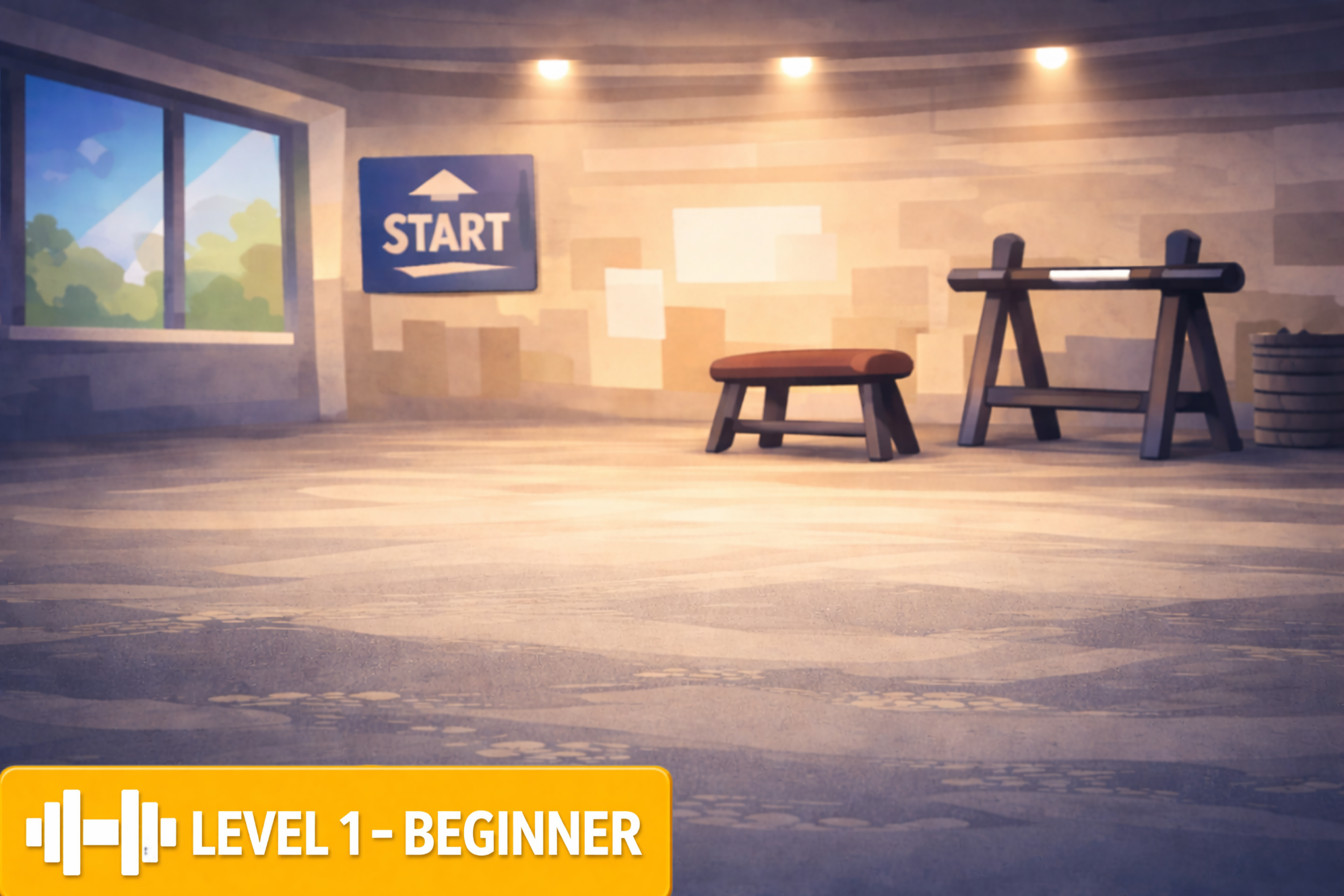 Level 1 – Beginner Gym Guide